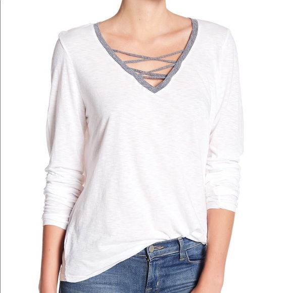 Michael Stars long sleeve shirt - Picture 2 of 4